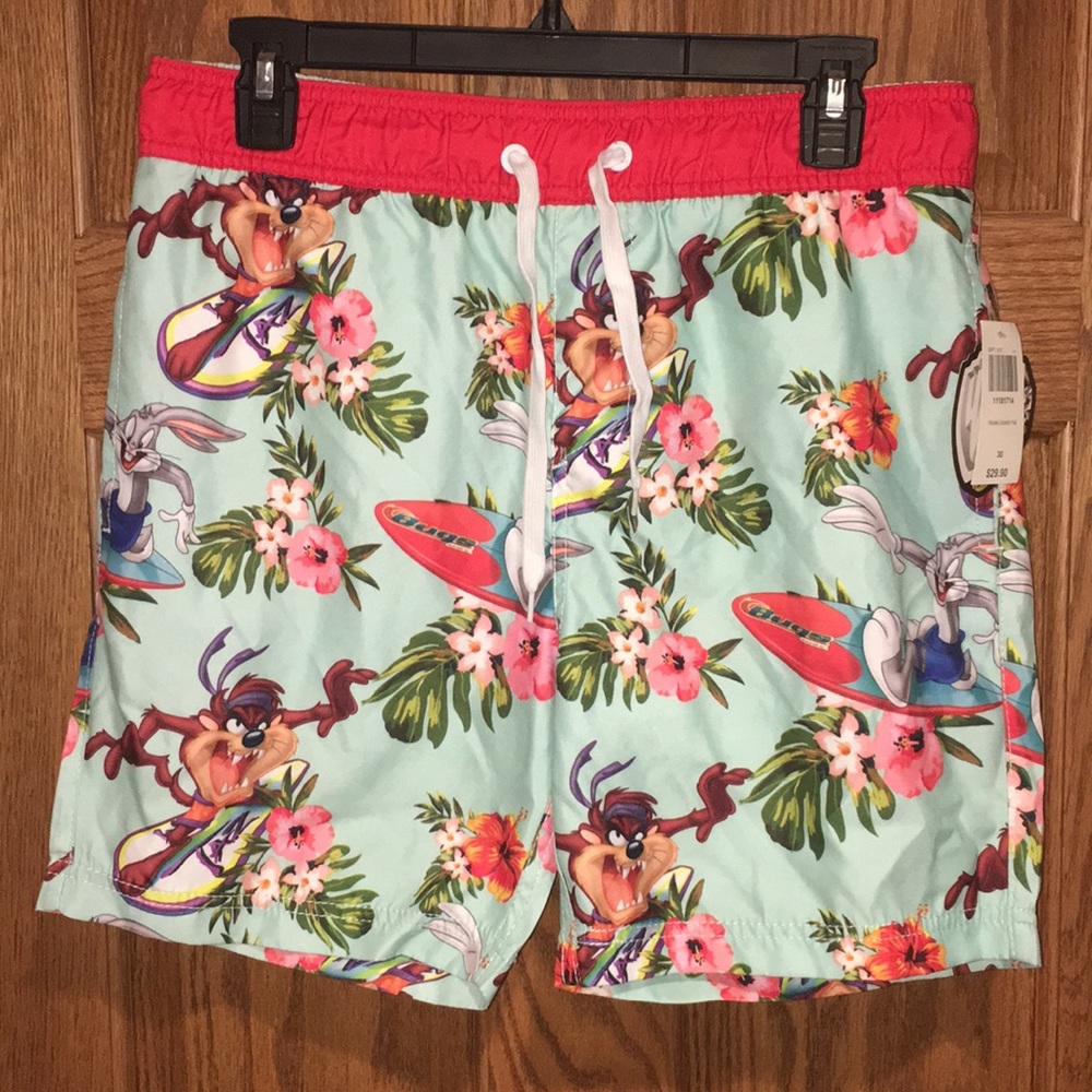 Loony Tunes Swim Trunks